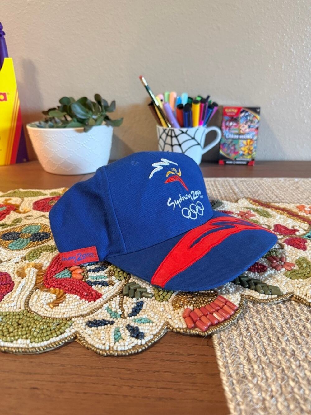 2000 Sydney Olympics Y2K Vintage Millennium Snapback Hat Atlanta Starter Nike